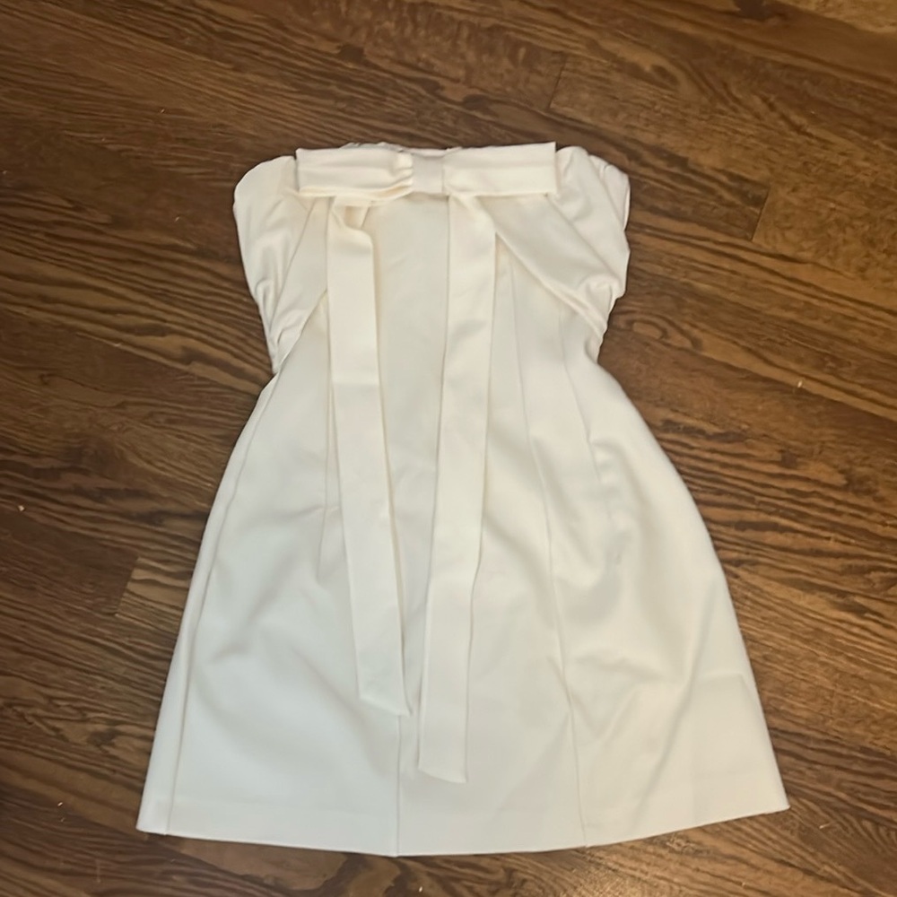 Zara strapless mini dress